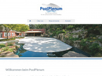 poolplenum.de Webseite Vorschau