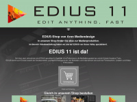 edius-shop.de Webseite Vorschau