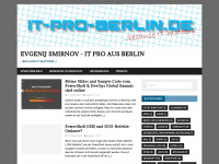 it-pro-berlin.de Webseite Vorschau