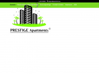 prestige-apartments.org Webseite Vorschau