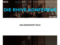 rhive.de Webseite Vorschau