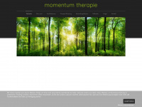 momentum-therapie.de Webseite Vorschau