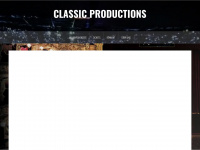 classic-productions.de Webseite Vorschau
