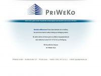 priweko.de Webseite Vorschau