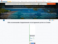 vacances-croatie.fr Webseite Vorschau