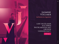 jasminevollmer.ch Webseite Vorschau