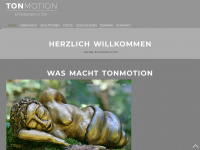ton-motion.de Webseite Vorschau