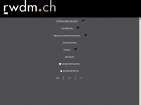 rwdm.ch Webseite Vorschau