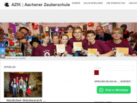 aachener-zauberschule.de Webseite Vorschau