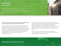 ecobau-online.de Webseite Vorschau