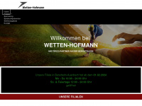 wetten-hofmann.de Webseite Vorschau