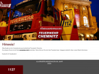 chemnitz112.de Webseite Vorschau