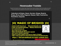 hexenzauber-youtube.blogspot.com Webseite Vorschau