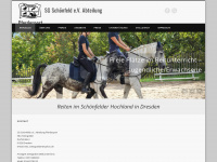 sg-schoenfeld-pferdesport.de Webseite Vorschau