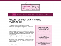wylandbeck.ch Webseite Vorschau