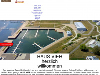 haus-vier.com Webseite Vorschau