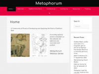 metaphorum.org Webseite Vorschau
