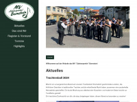 musikvereinbernstein.at Webseite Vorschau
