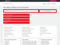 ostschweizer-jobs.ch Webseite Vorschau
