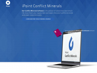 conflict-minerals.com Webseite Vorschau