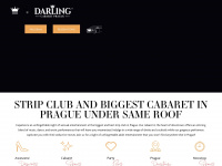 darlingcabaret.com Webseite Vorschau