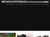 messsucherwelt.com Webseite Vorschau