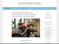 thiele-physio.de Webseite Vorschau