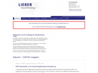 lieber-steuerberatung.de Webseite Vorschau