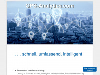 gps-analytics.com Webseite Vorschau