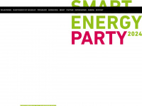smartenergyparty.ch Webseite Vorschau
