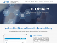 fakturapro.com Webseite Vorschau