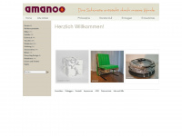 amanoo.de Webseite Vorschau