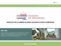 hausaerzte-am-spritzenhaus.de Webseite Vorschau