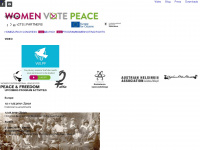 womenvotepeace.com Webseite Vorschau