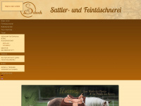 schoch-sattlerei.com Webseite Vorschau
