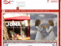 jona-christliche-buchhandlung.de Webseite Vorschau