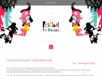 festivalfuerfreunde.de Webseite Vorschau