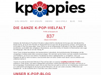 kpoppies.de Webseite Vorschau