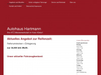 fiathartmann.de Webseite Vorschau