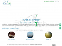 profish-technology.be Webseite Vorschau