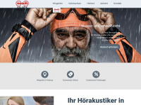 hoergeraete-nosch.de Webseite Vorschau