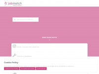 jobmatch.be Webseite Vorschau