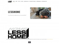 lesshome.de Webseite Vorschau