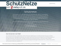 schutznetze.net Webseite Vorschau