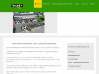 traber-landmaschinenbetrieb.ch Webseite Vorschau