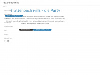 trattenbachhills.com Webseite Vorschau
