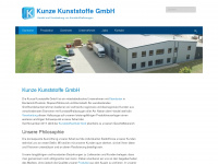kunze-kunststoffe.de Webseite Vorschau