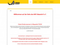 msc-maasdorf.de Webseite Vorschau