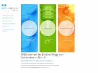 shop-sehzentrum-zuerich.ch Webseite Vorschau