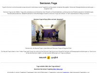 senioren.yoga Webseite Vorschau
